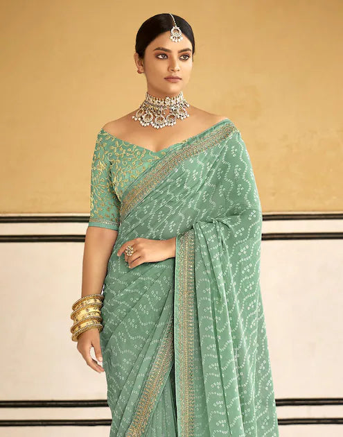 Georgette Saree