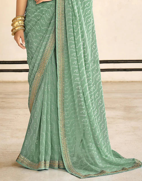 Georgette Saree