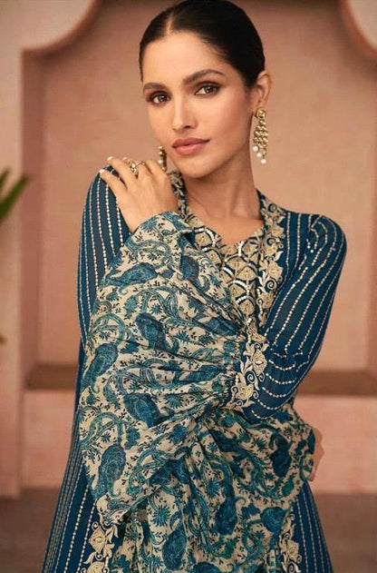 SAYURI DESIGNER TRENDY HEAVY GEORGETTE LEHENGA CHOLI D.NO 5241 - Anant Exports
