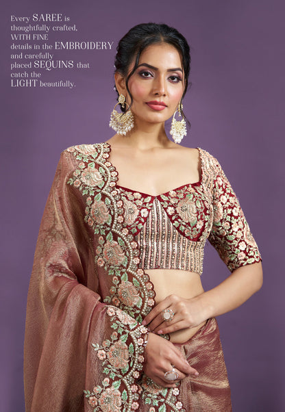 Satin Silk Saree