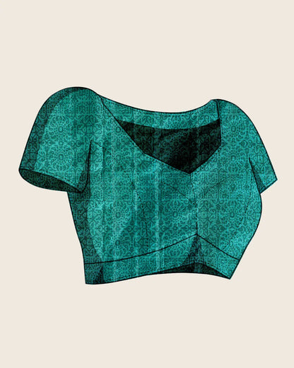 Classic Cotton Saree with Elegant Digital Designs
