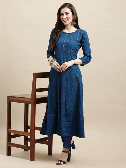 POORVA VOL 01 FESTIVE WEAR KURTI - Anant Exports