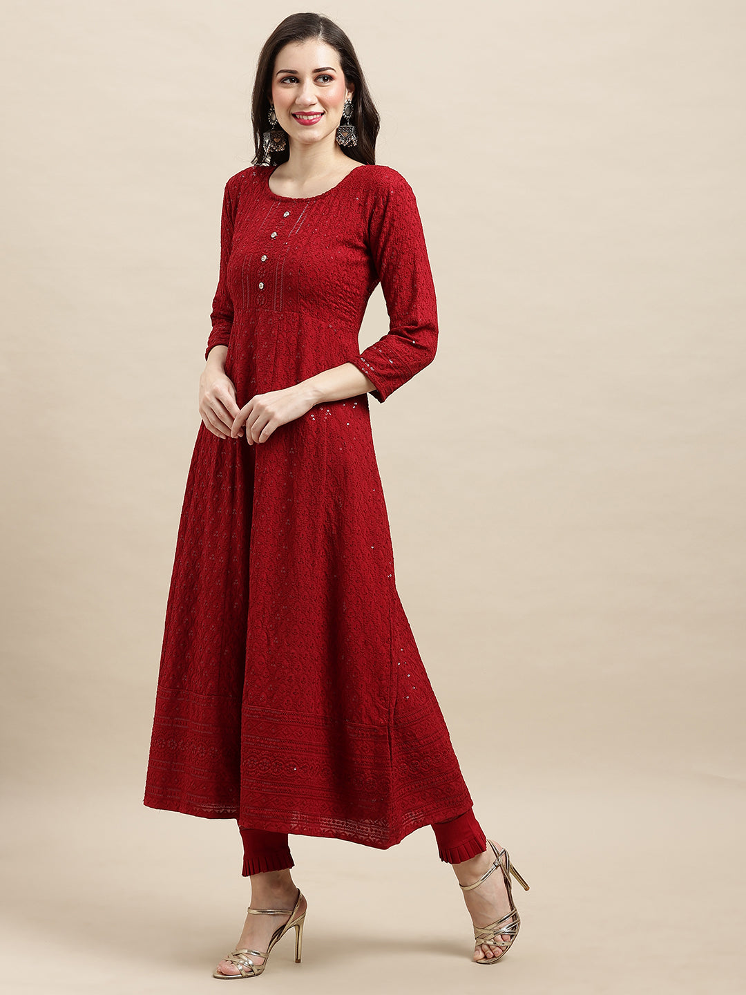 POORVA VOL 01 FESTIVE WEAR KURTI