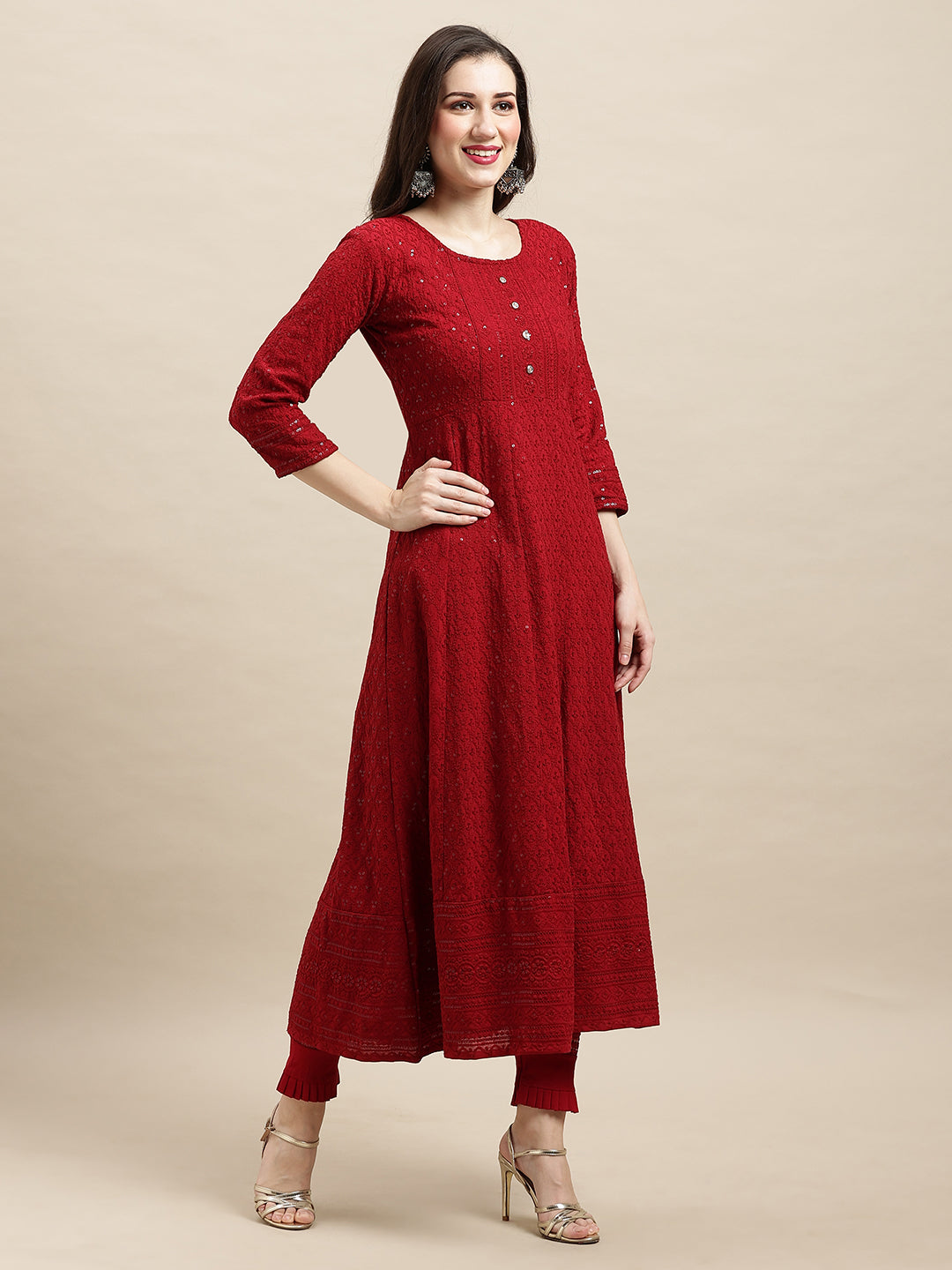 POORVA VOL 01 FESTIVE WEAR KURTI