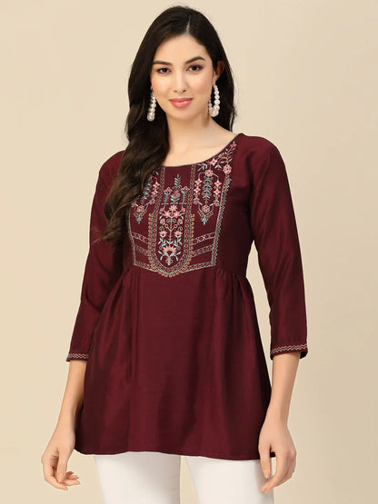 ZENY VOL 07 FANCY SHORT TOP D.NO. SNS-49512 - Anant Exports