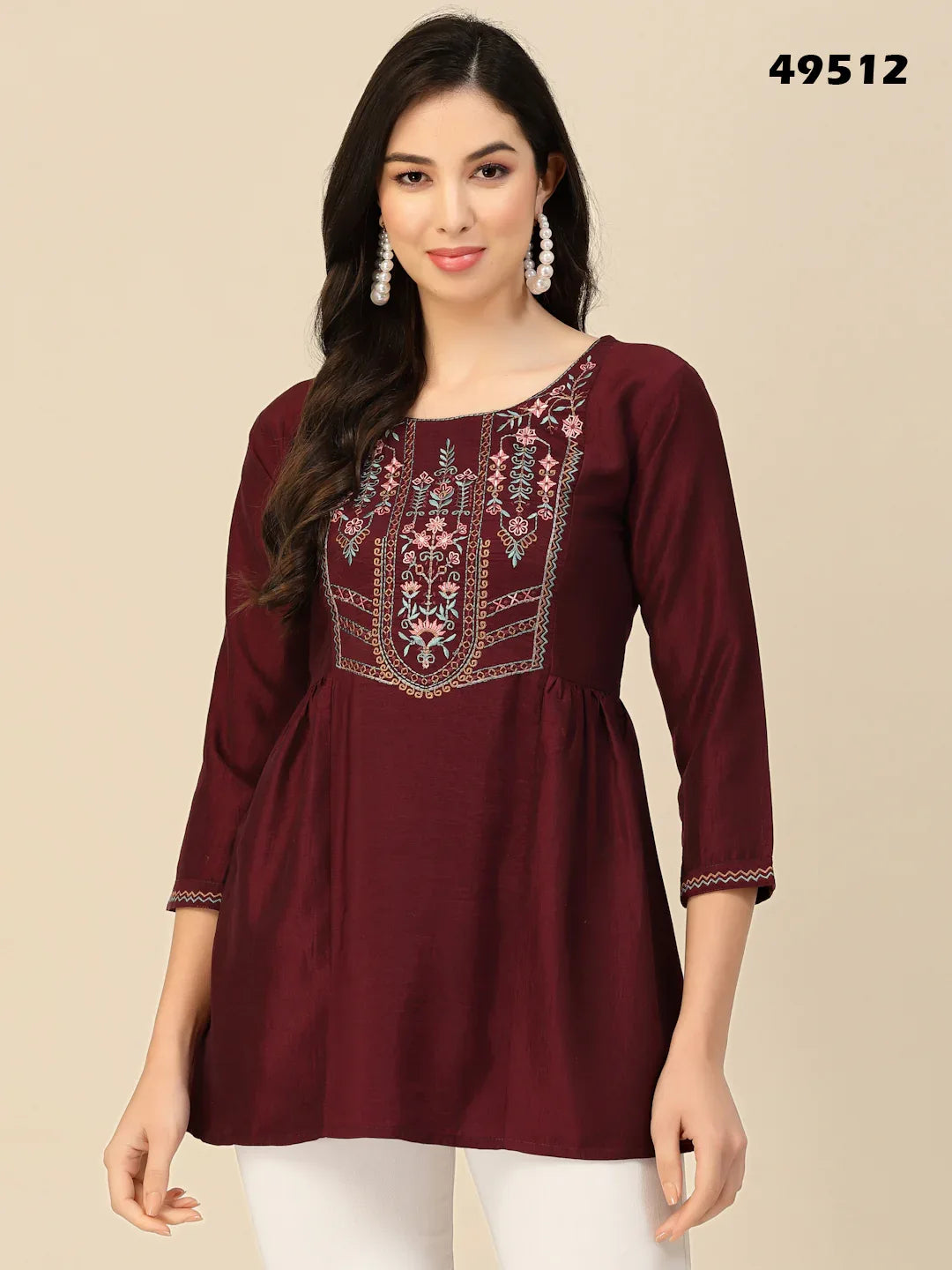 ZENY VOL 07 FANCY SHORT TOP D.NO. SNS-49512 - Anant Exports
