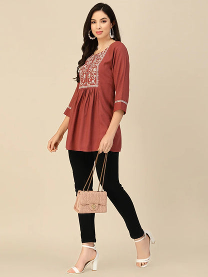ZENY VOL 07 FANCY SHORT TOP D.NO. SNS-49513 - Anant Exports