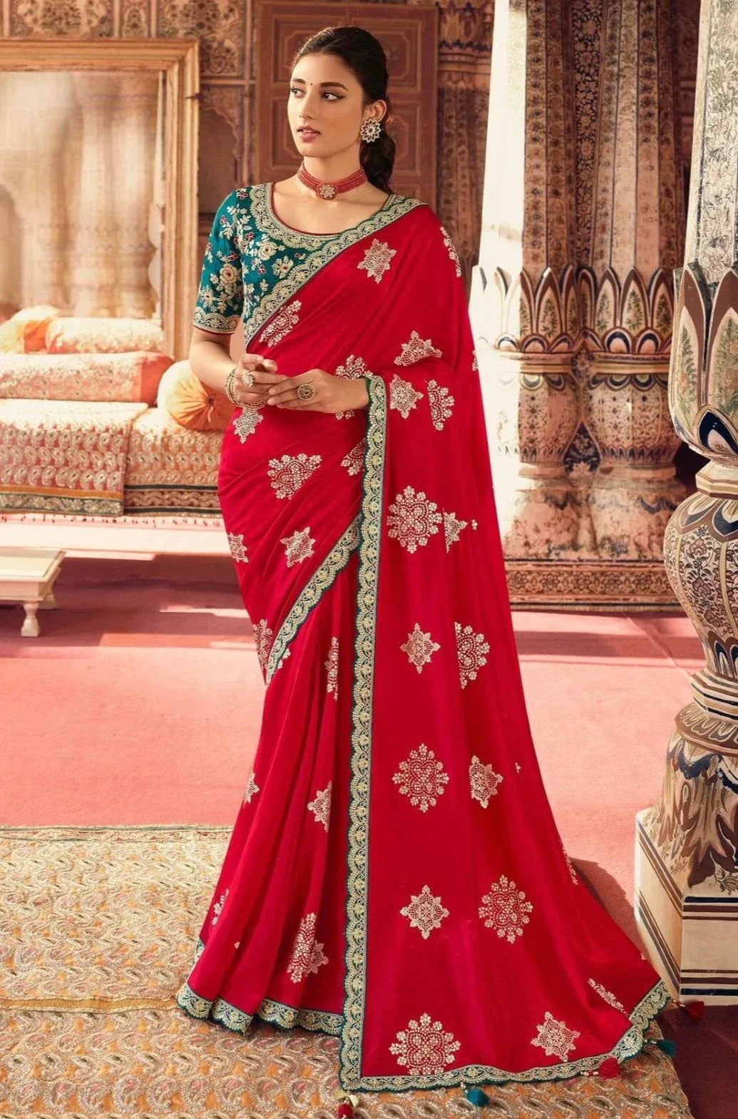 Sulakshmi Olivia Festive Wear Saree D.No 7807 - Anant Exports