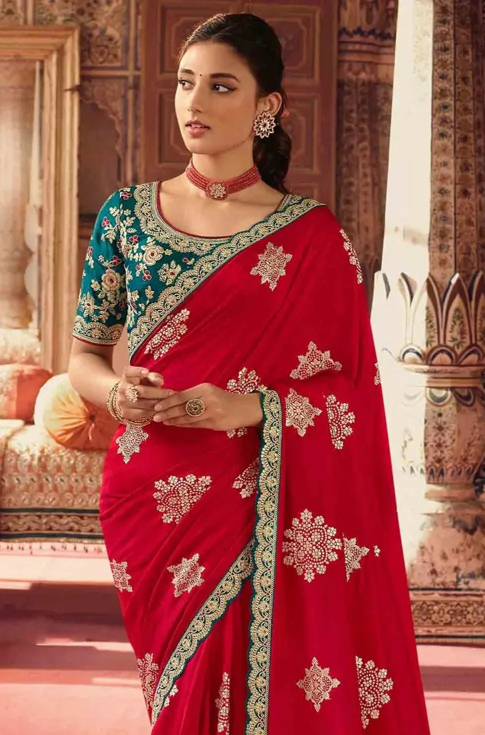 Sulakshmi Olivia Festive Wear Saree D.No 7807 - Anant Exports