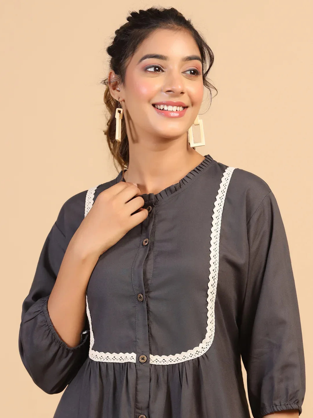 KEEVA FANCY WESTERN SHORT TOP - Anant Exports