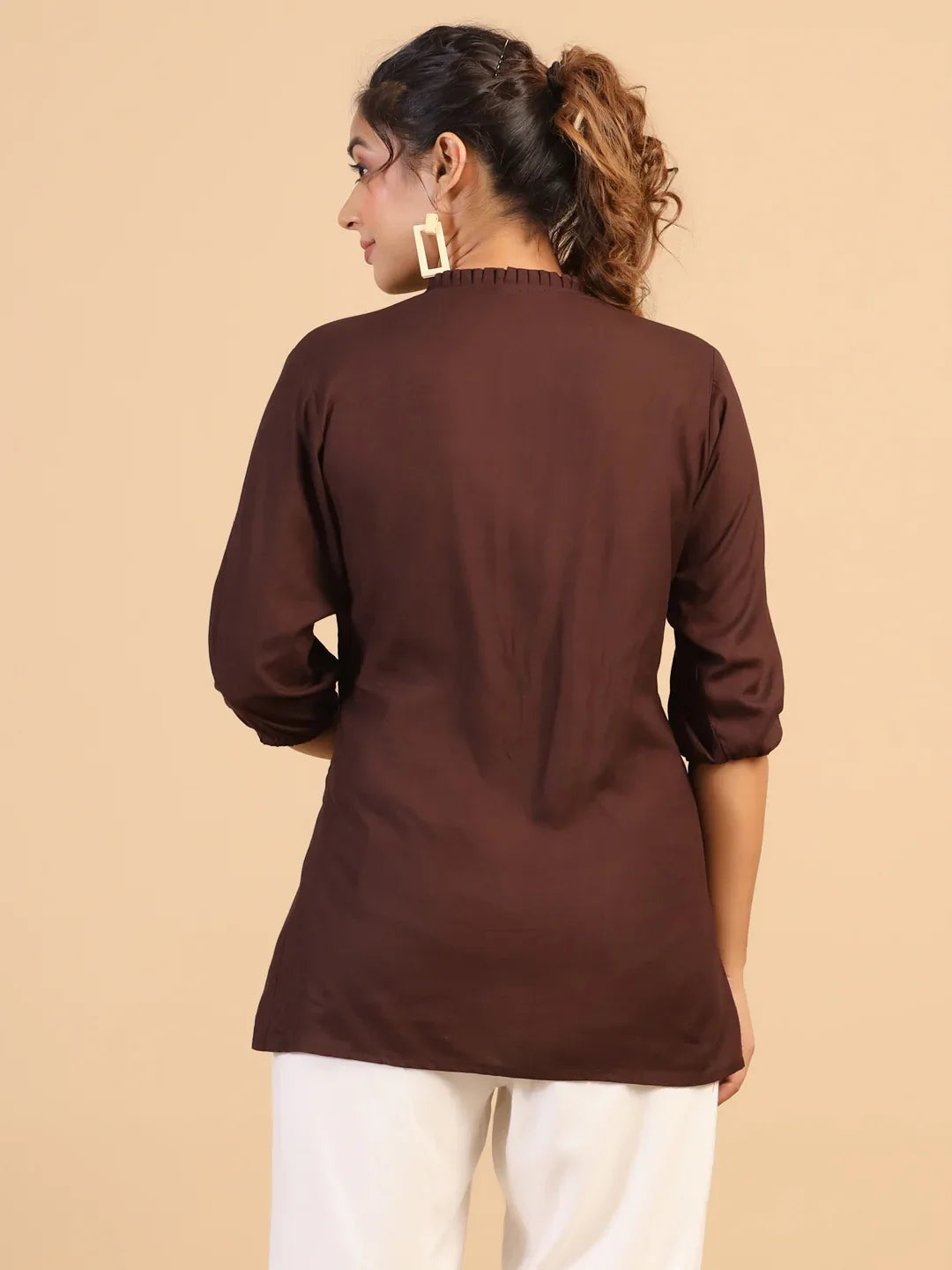 KEEVA FANCY WESTERN SHORT TOP - Anant Exports