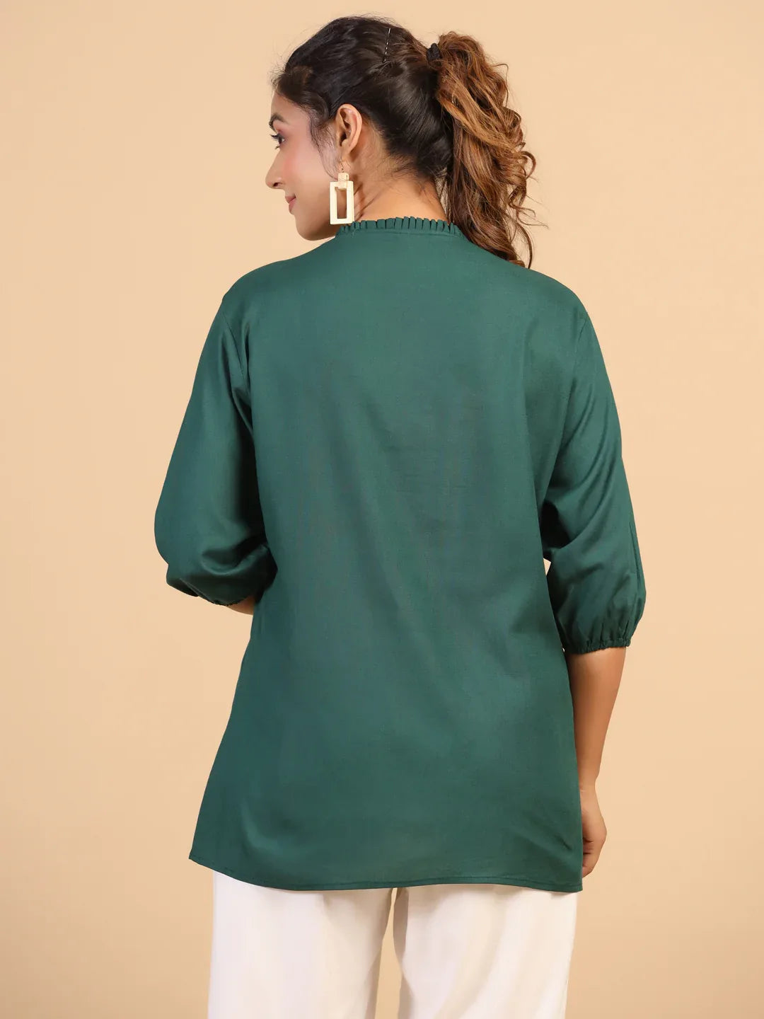 KEEVA FANCY WESTERN SHORT TOP - Anant Exports