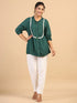 KEEVA FANCY WESTERN SHORT TOP - Anant Exports
