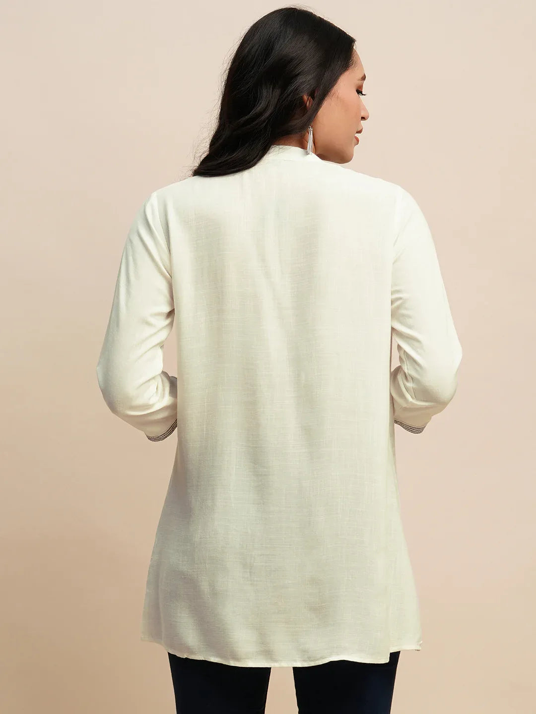 TARINI VOL 02 FANCY WESTERN SHORT TOP D.NO. T1448 - Anant Exports