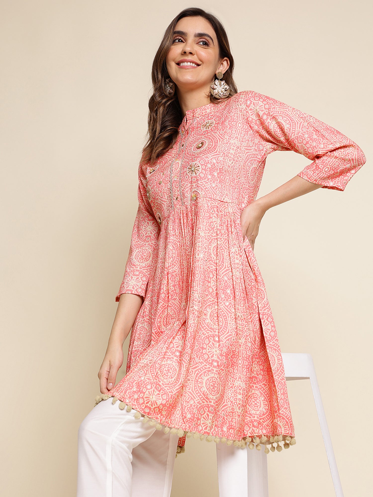 HIMANSHI VOL 05 FESTIVE WEAR TOP D.NO T1998