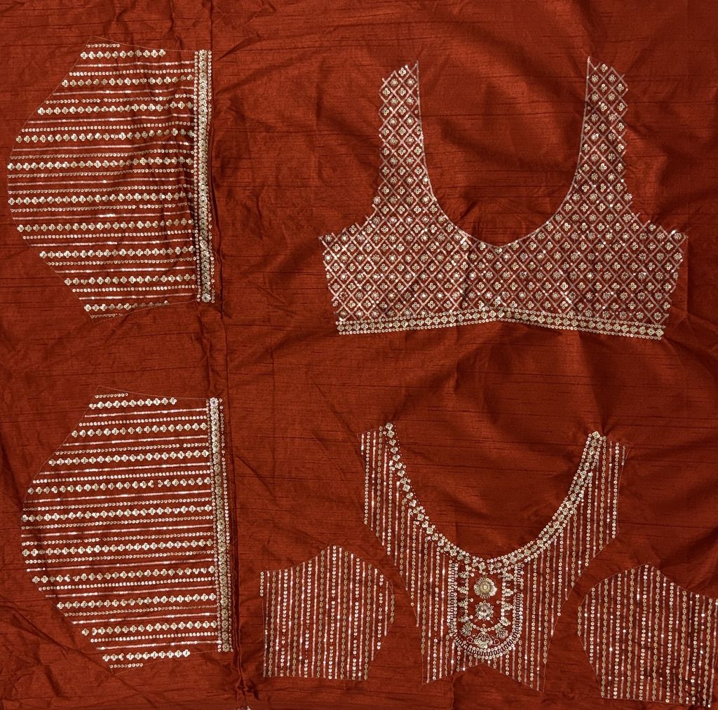 Orange Pure Soft Silk Heavy Embroidery Work Bridal Lehenga ##color## Bridal Lehenga with premium fabric and embroidery