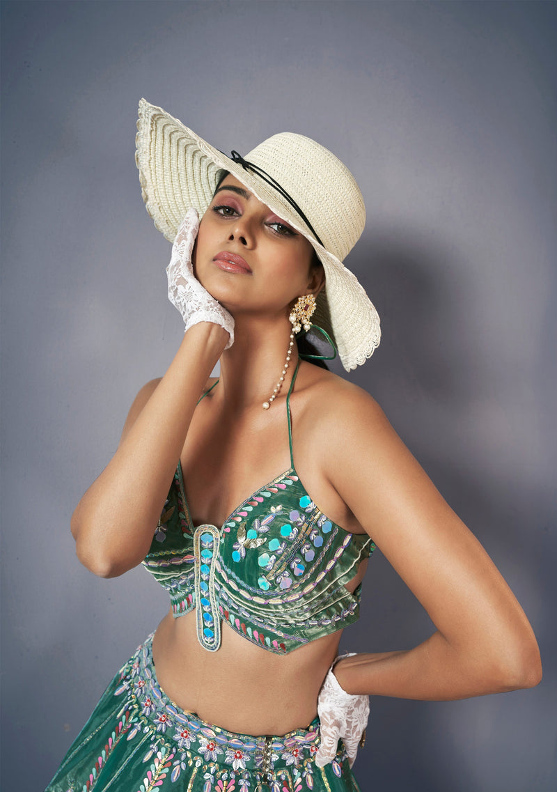 Designer Wedding Wear Latest handwork Lehenga Choli