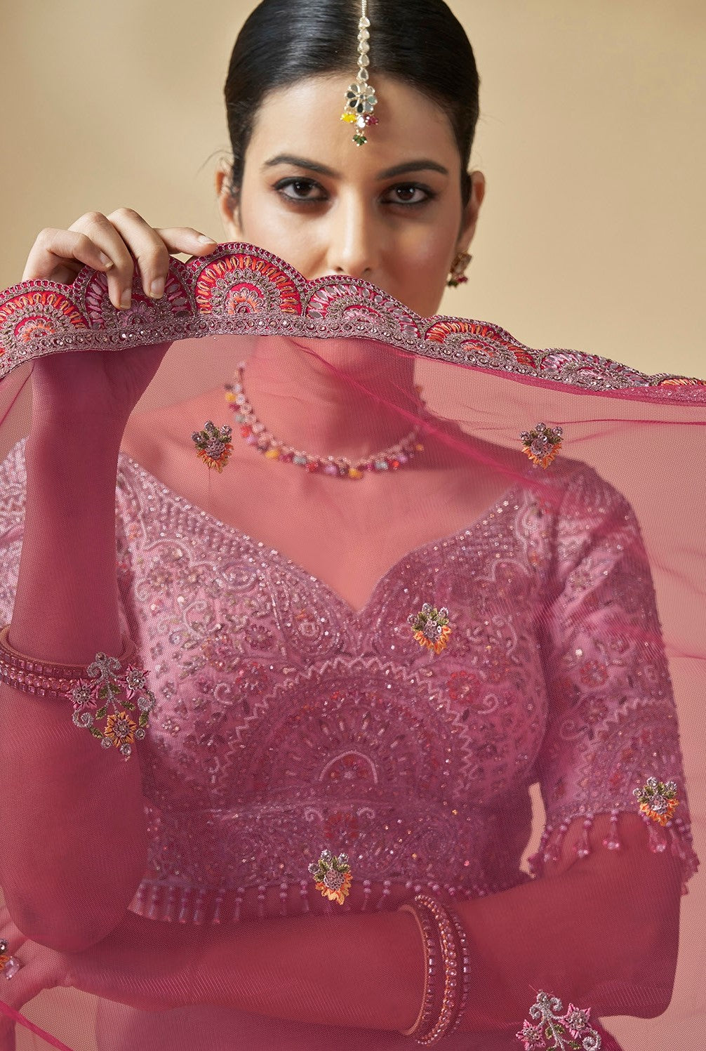 Designer Wedding Wear Pure Handwork Bridal Lehenga Choli