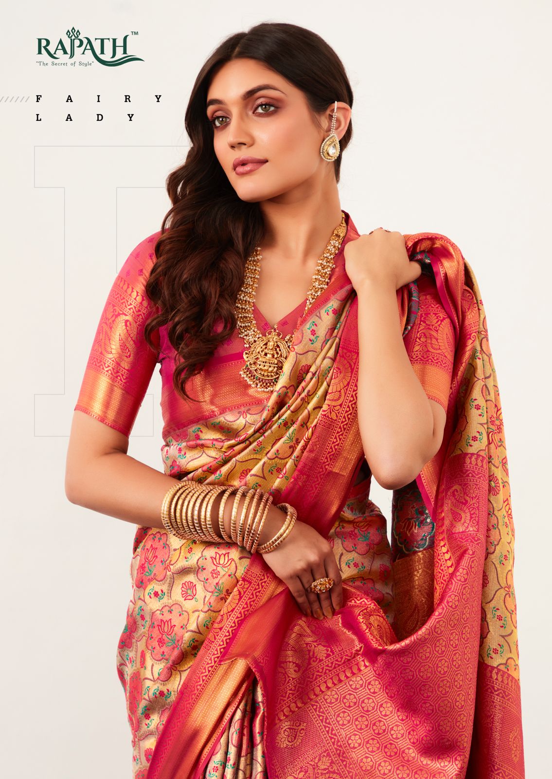 Beautiful Designer Rachita Pattu Pure Dharamavaram Silk Saree