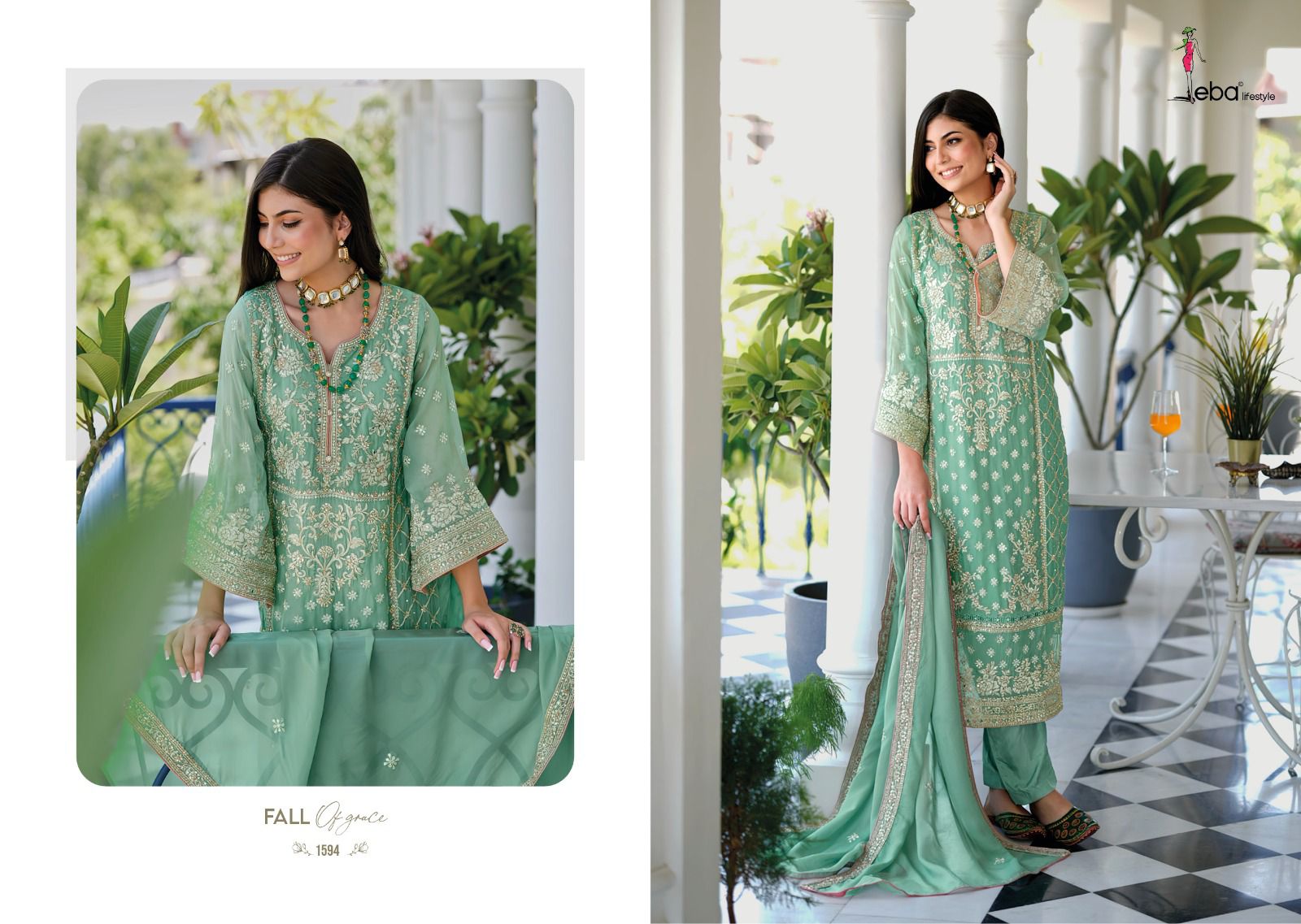 Zaveri Anaya Soft Orgenza Pakistani Salwar Suit Collection (1699x04)