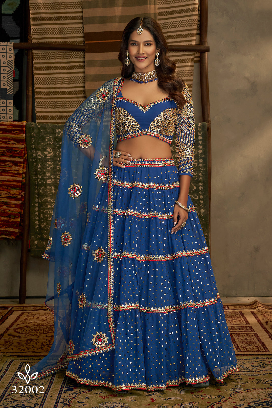 Arya Euphoria Vol-9 Dno- 32002 Designer Lehenga Anant Tex Exports Private Limited