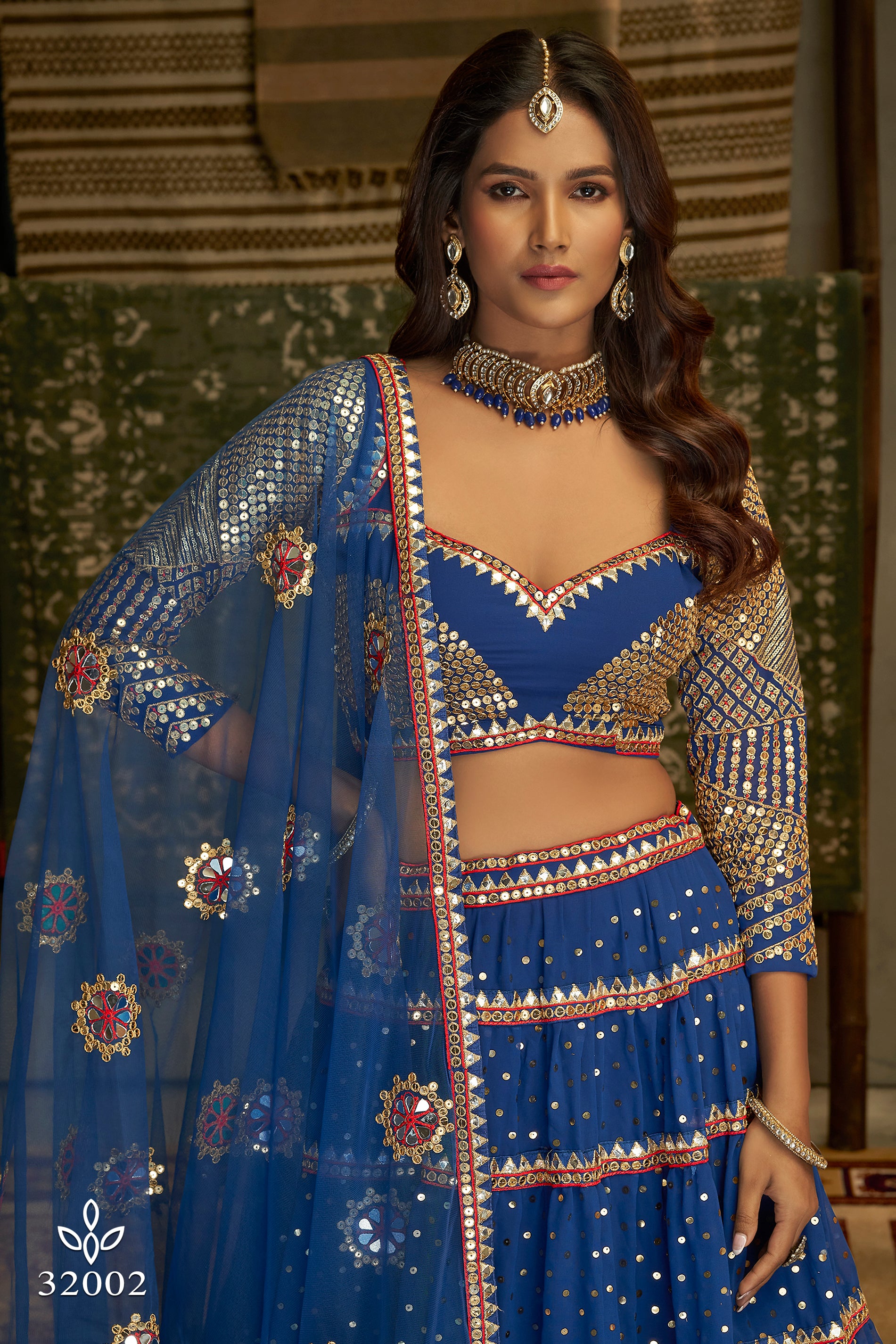Arya Euphoria Vol-9 Dno- 32002 Designer Lehenga Anant Tex Exports Private Limited