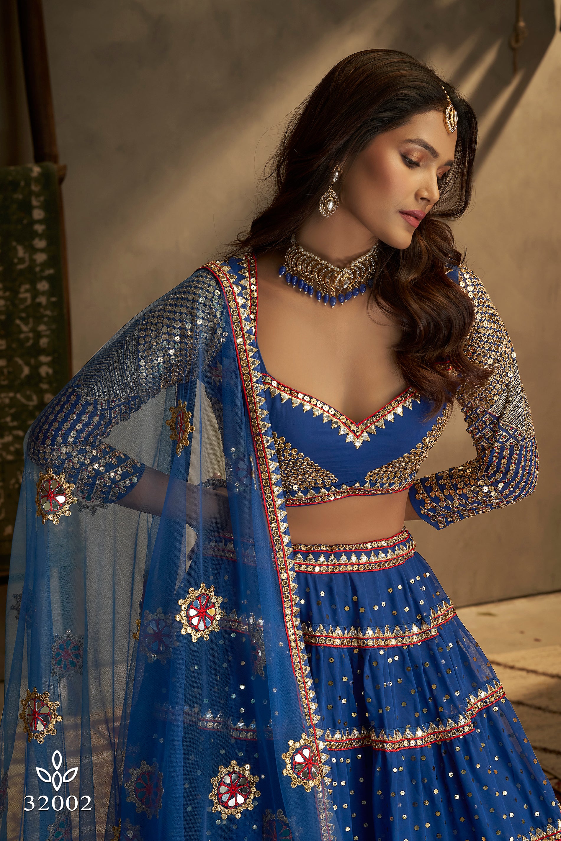 Arya Euphoria Vol-9 Dno- 32002 Designer Lehenga Anant Tex Exports Private Limited