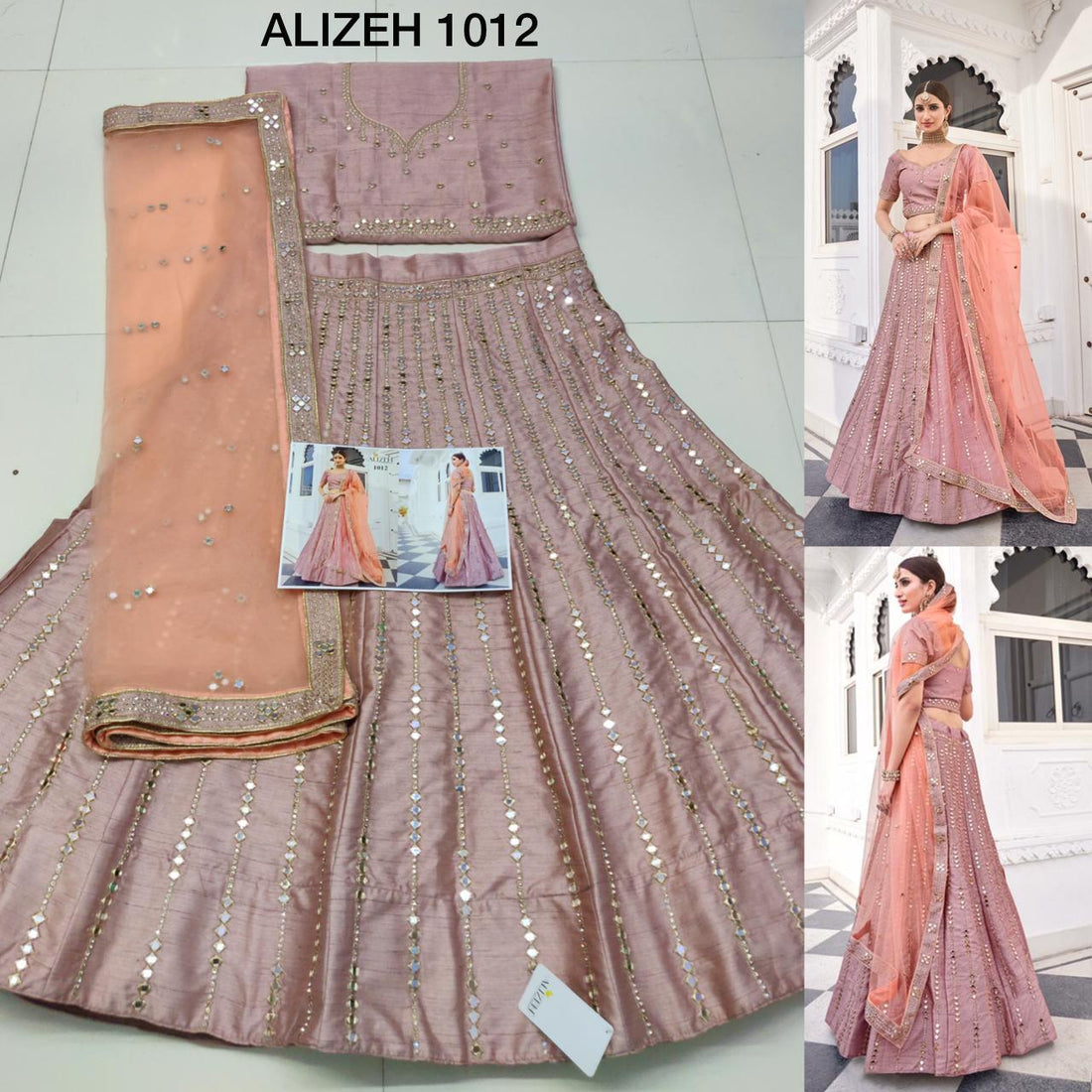 Alizeh Lehenga Mirror Maze 1012 With Embroidered Designer Party Wear & Wedding Lehenga Choli Anant Tex Exports Private Limited
