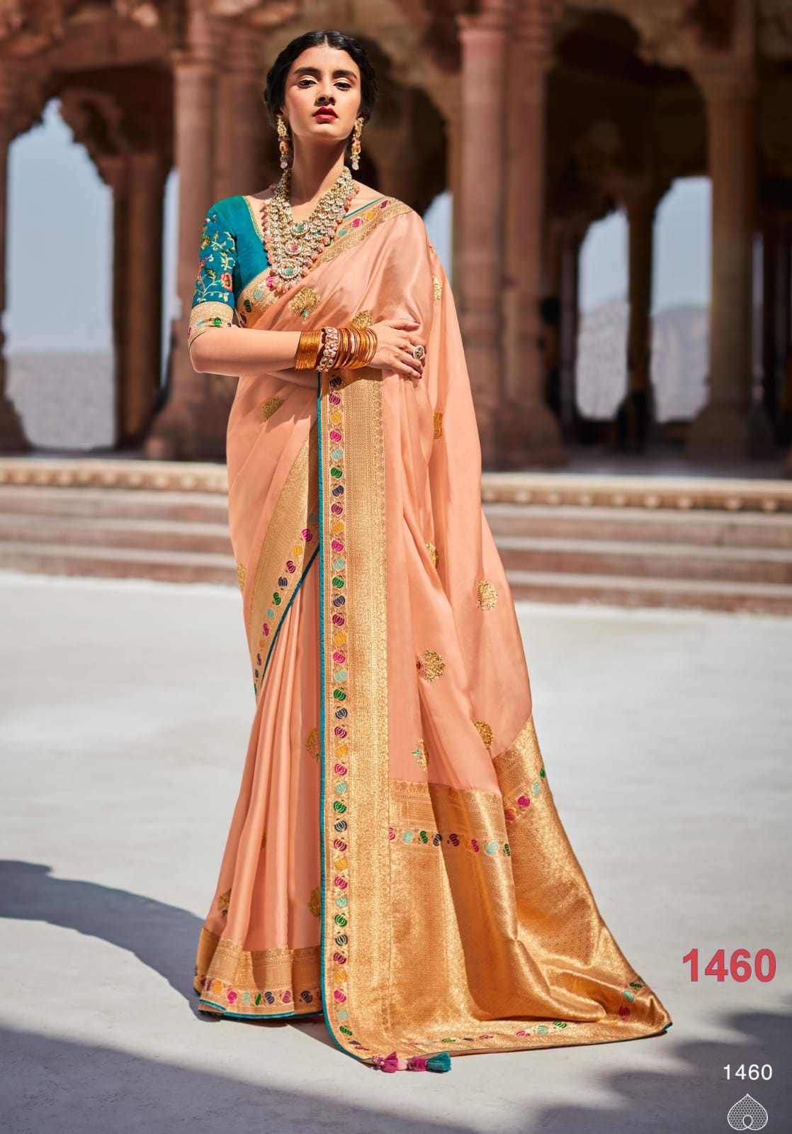 Kimora Sunehri Vol-18 1451-1465 Series Designer Saree Silk Designer Party Wear Saree Anant Tex Exports Private Limited