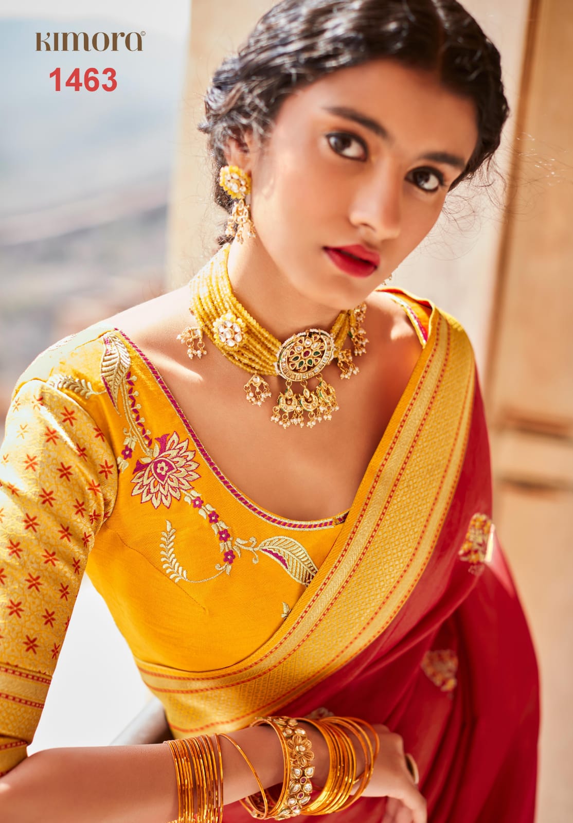 Kimora Sunehri Vol-18 1451-1465 Series Designer Saree Silk Designer Party Wear Saree Anant Tex Exports Private Limited