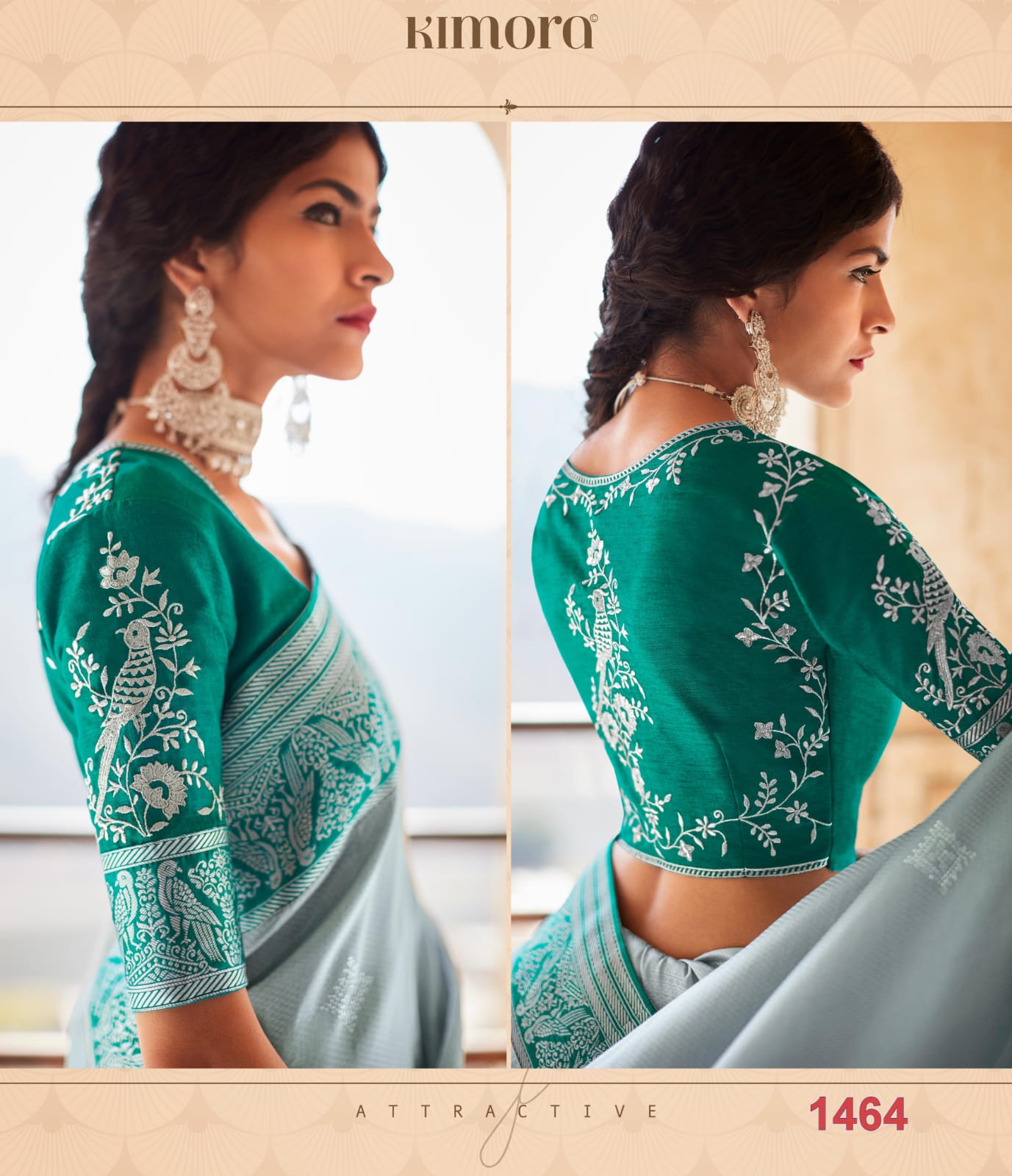 Kimora Sunehri Vol-18 1451-1465 Series Designer Saree Silk Designer Party Wear Saree Anant Tex Exports Private Limited