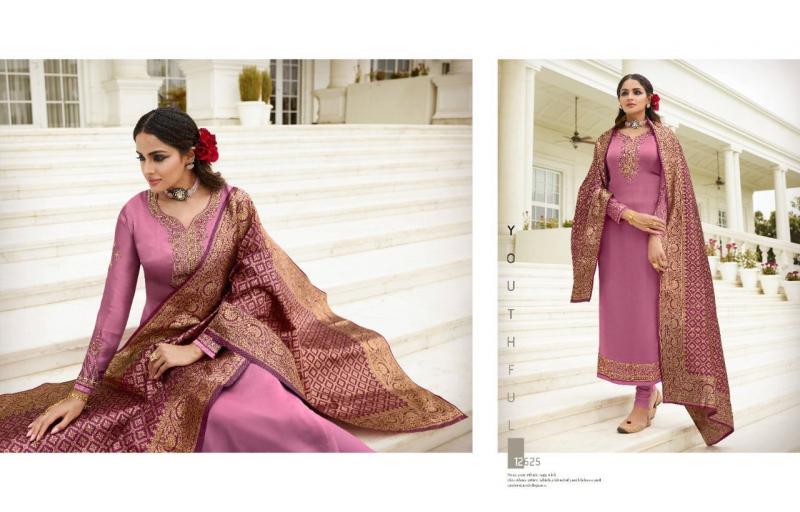 Meera Trendz Zisa Banarasi Vol-11 12621-12628 Series Full Stitched Suite Anant Tex Exports Private Limited