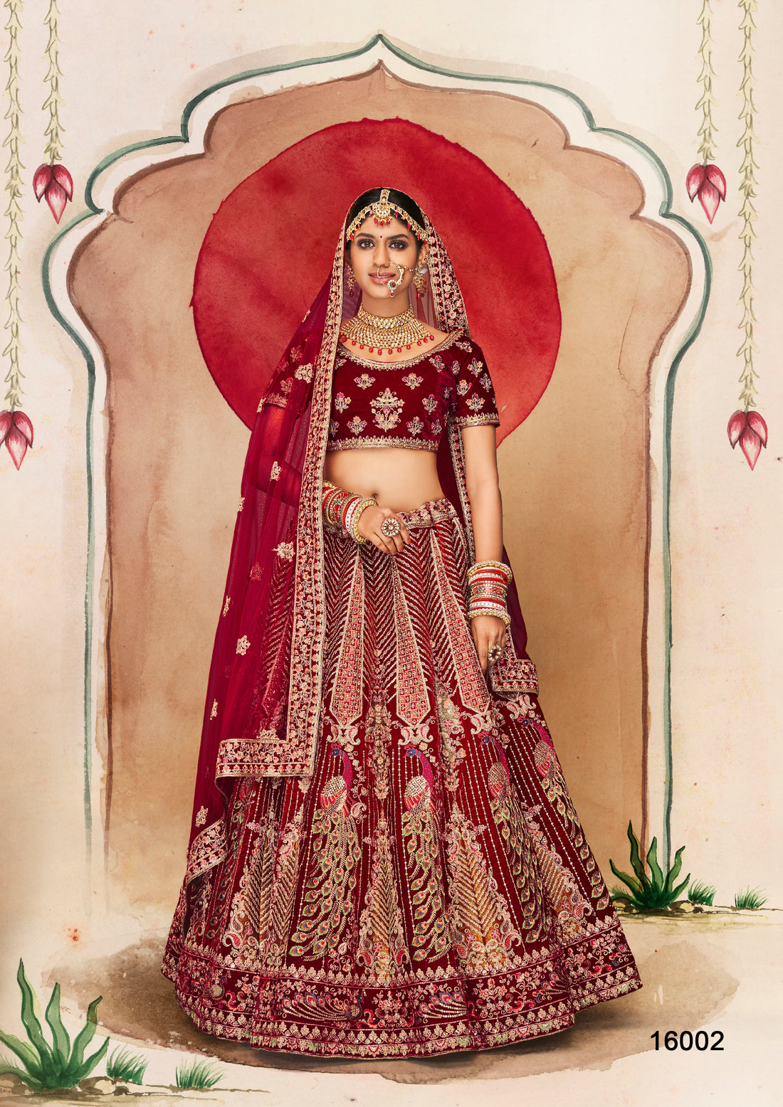 Arya Pratha Vol-3 16002 Designer Lehenga Anant Tex Exports Private Limited