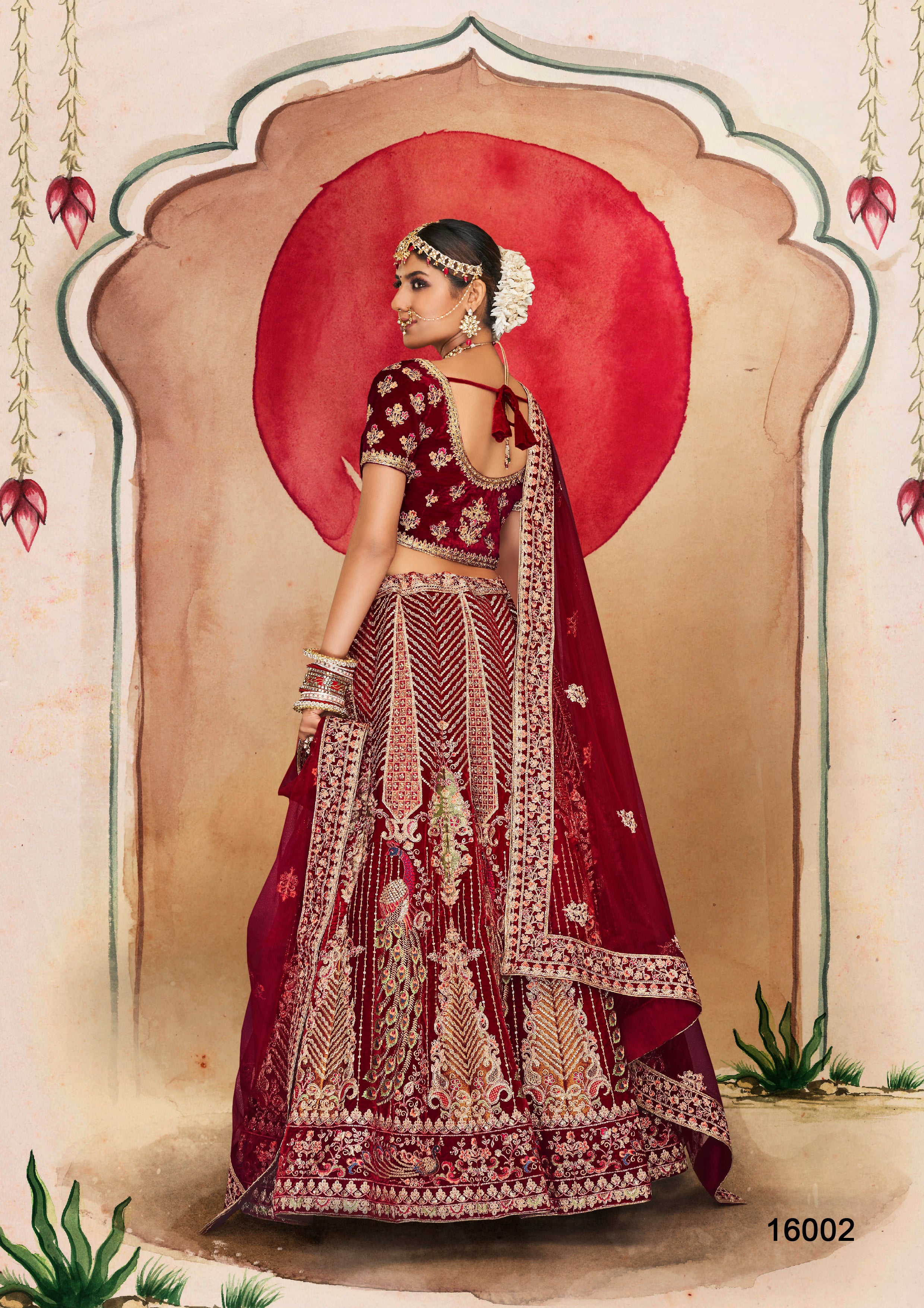 Arya Pratha Vol-3 16002 Designer Lehenga Anant Tex Exports Private Limited