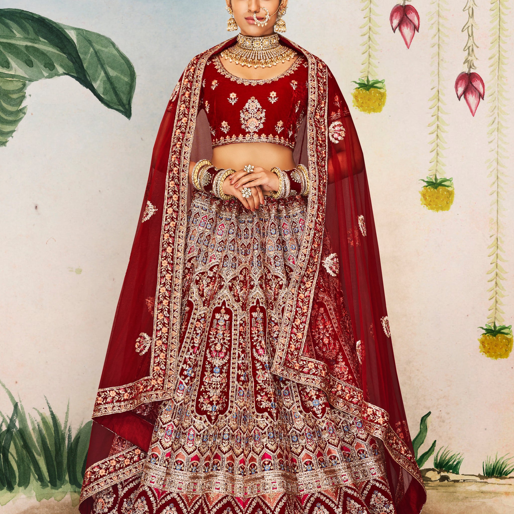 Arya Pratha Vol-3 16005 Designer Lehenga Anant Tex Exports Private Limited