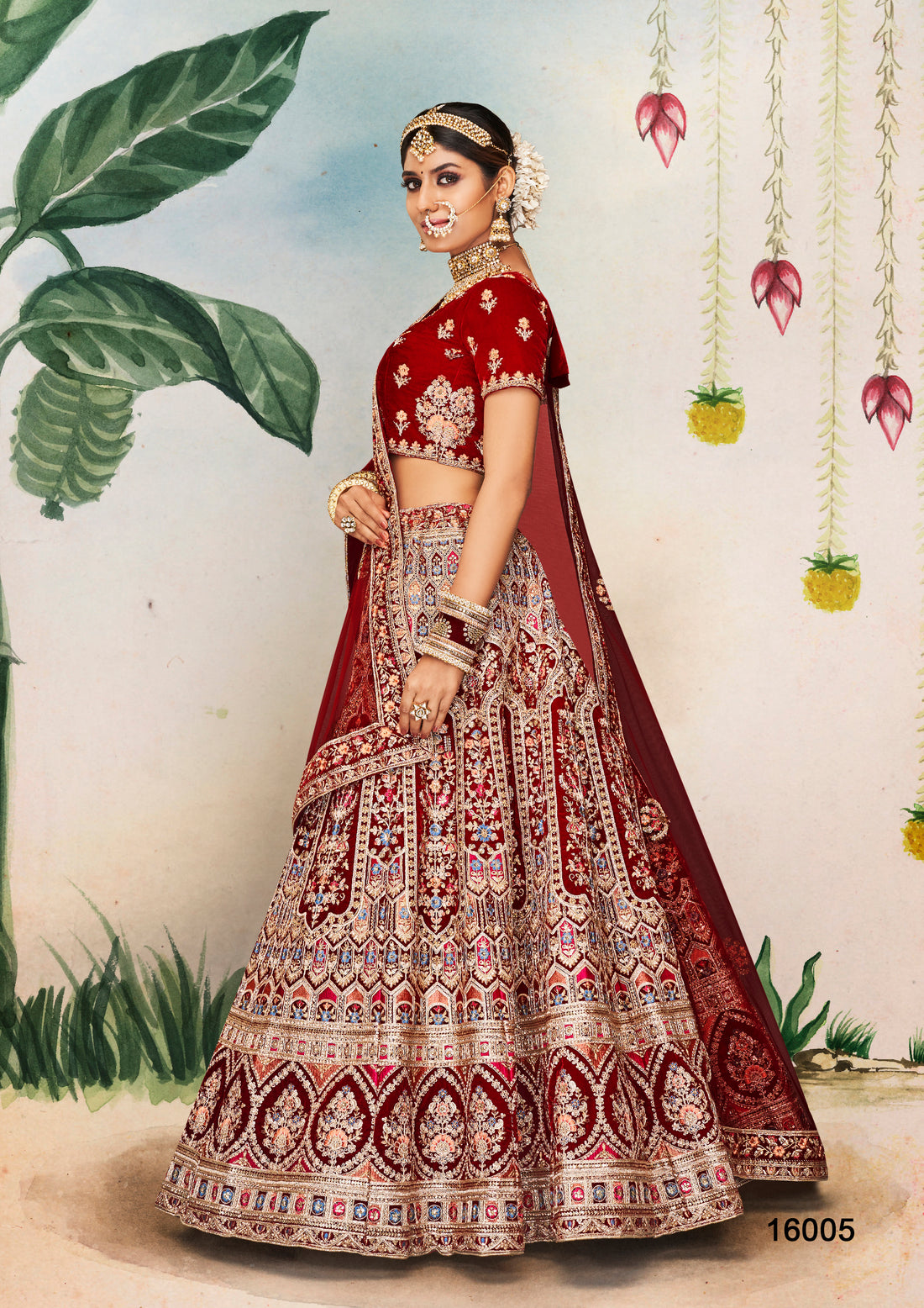 Arya Pratha Vol-3 16005 Designer Lehenga Anant Tex Exports Private Limited