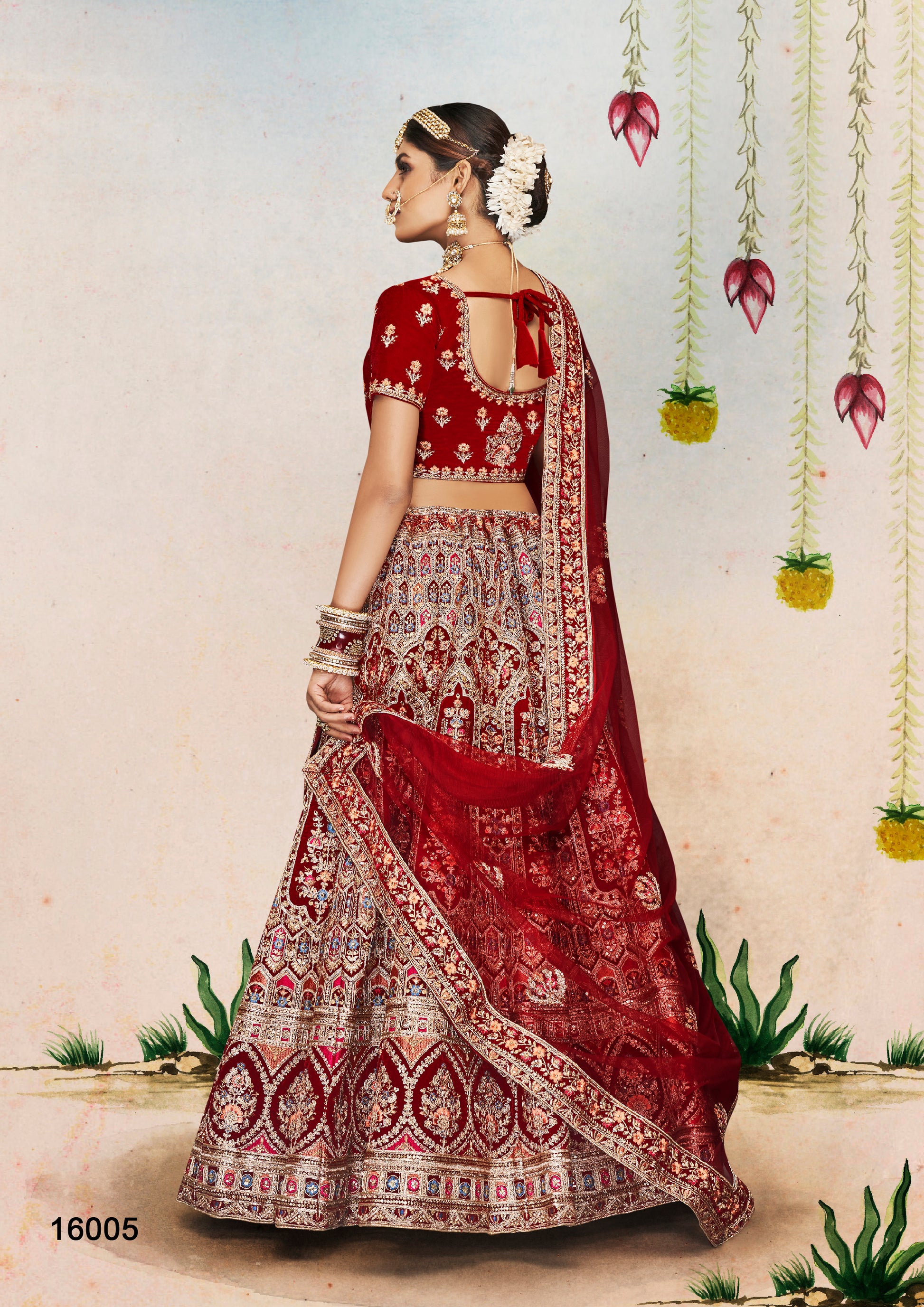 Arya Pratha Vol-3 16005 Designer Lehenga Anant Tex Exports Private Limited