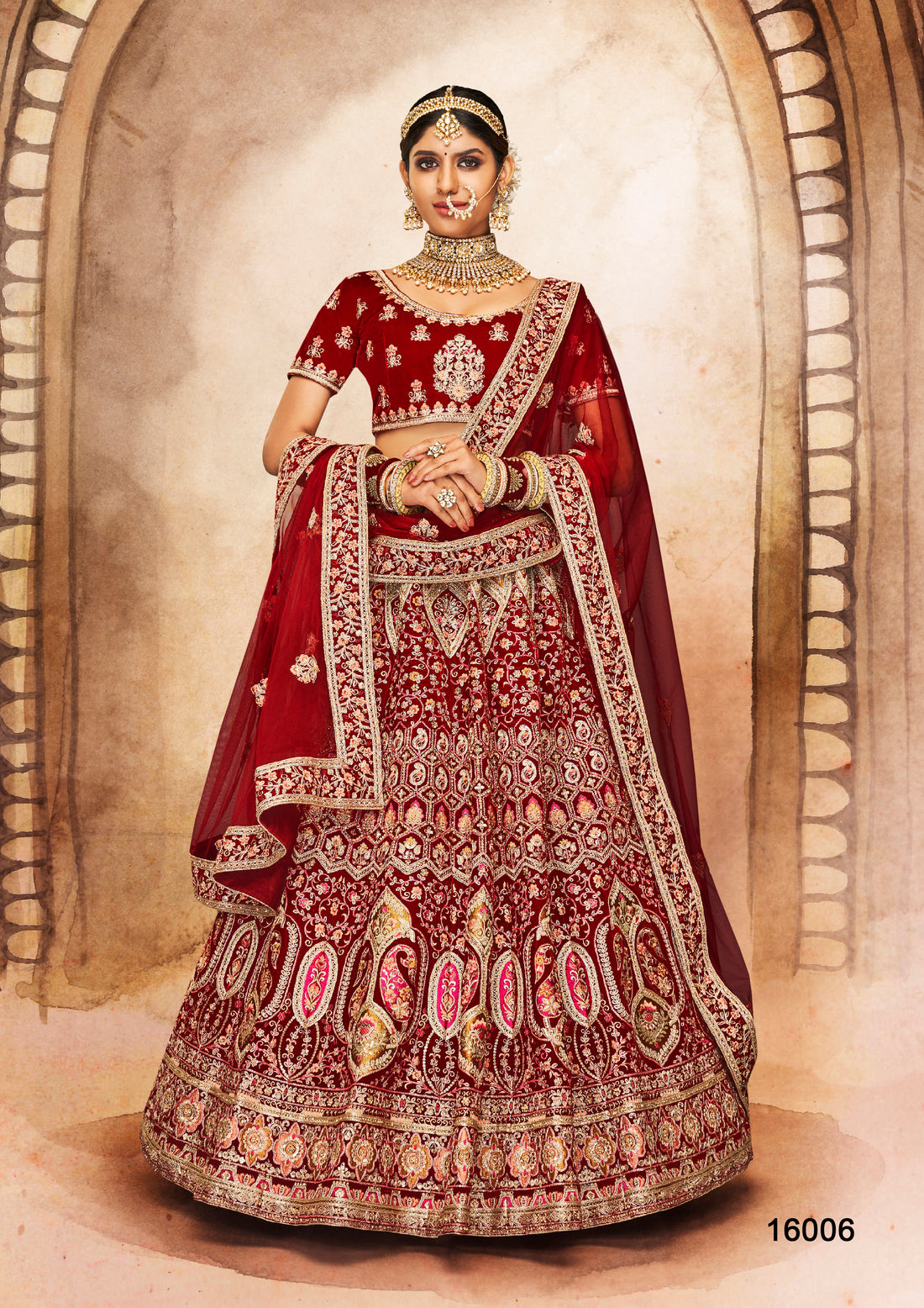 Arya Pratha Vol-3 16006 Designer Lehenga Anant Tex Exports Private Limited