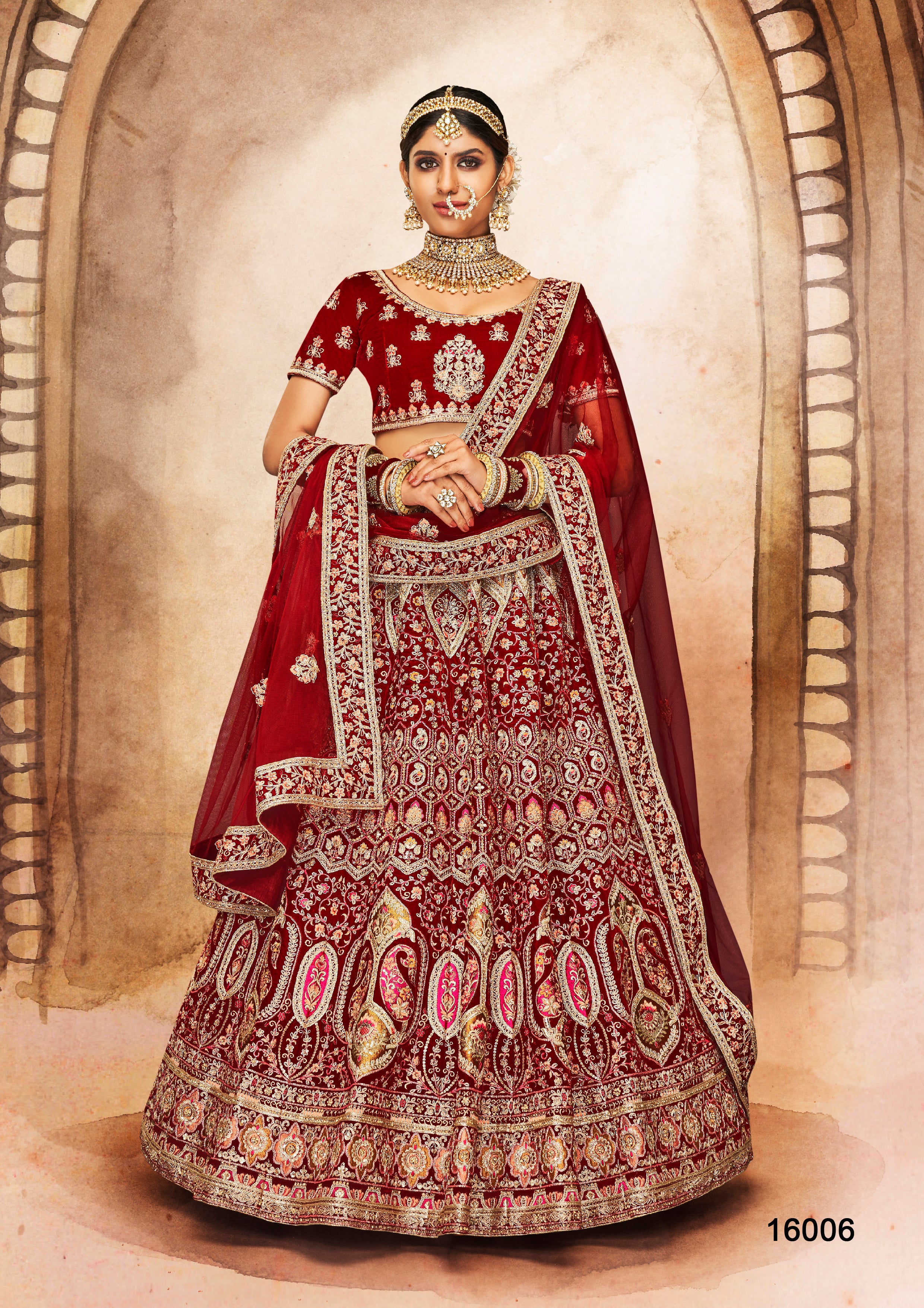 Arya Pratha Vol-3 16006 Designer Lehenga Anant Tex Exports Private Limited