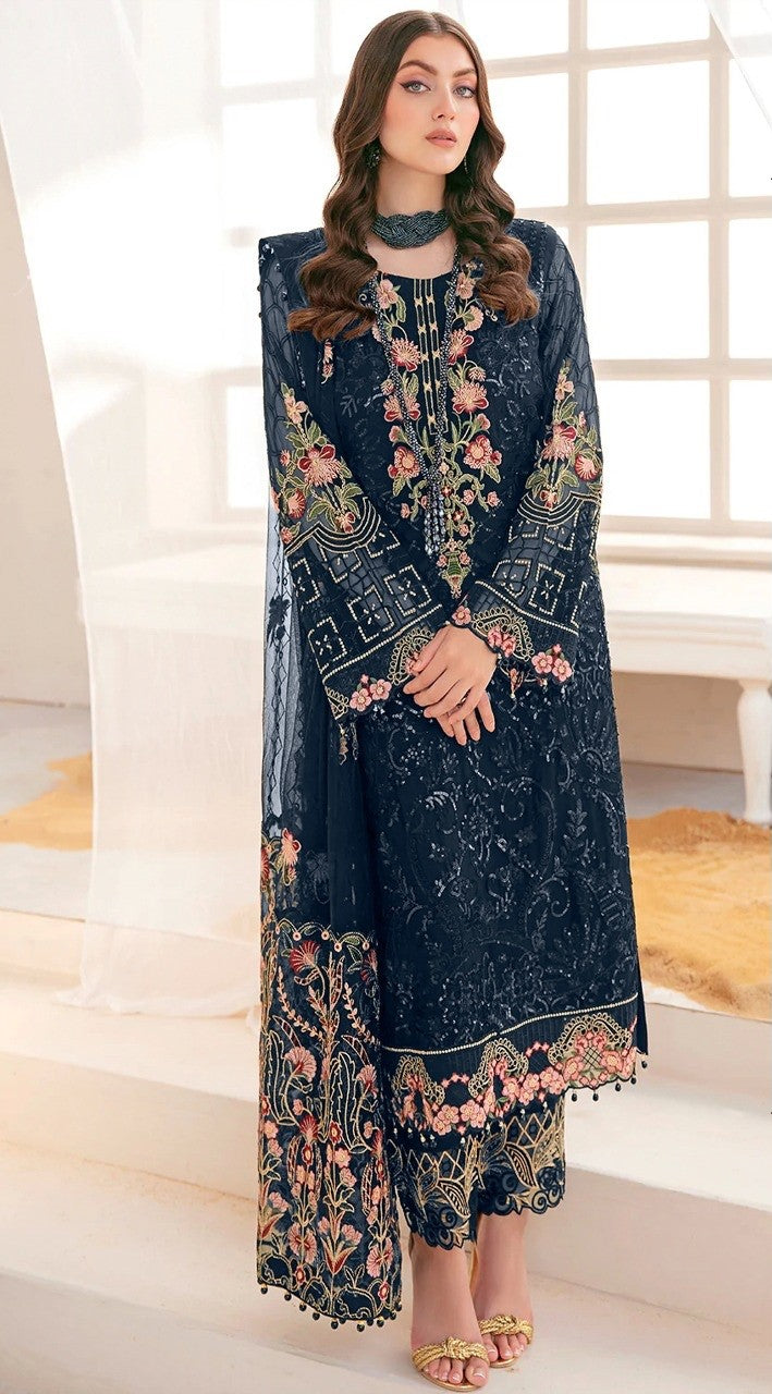 Deepsy Georgette With Embroidery Suit Anant Tex Exports Private Limited