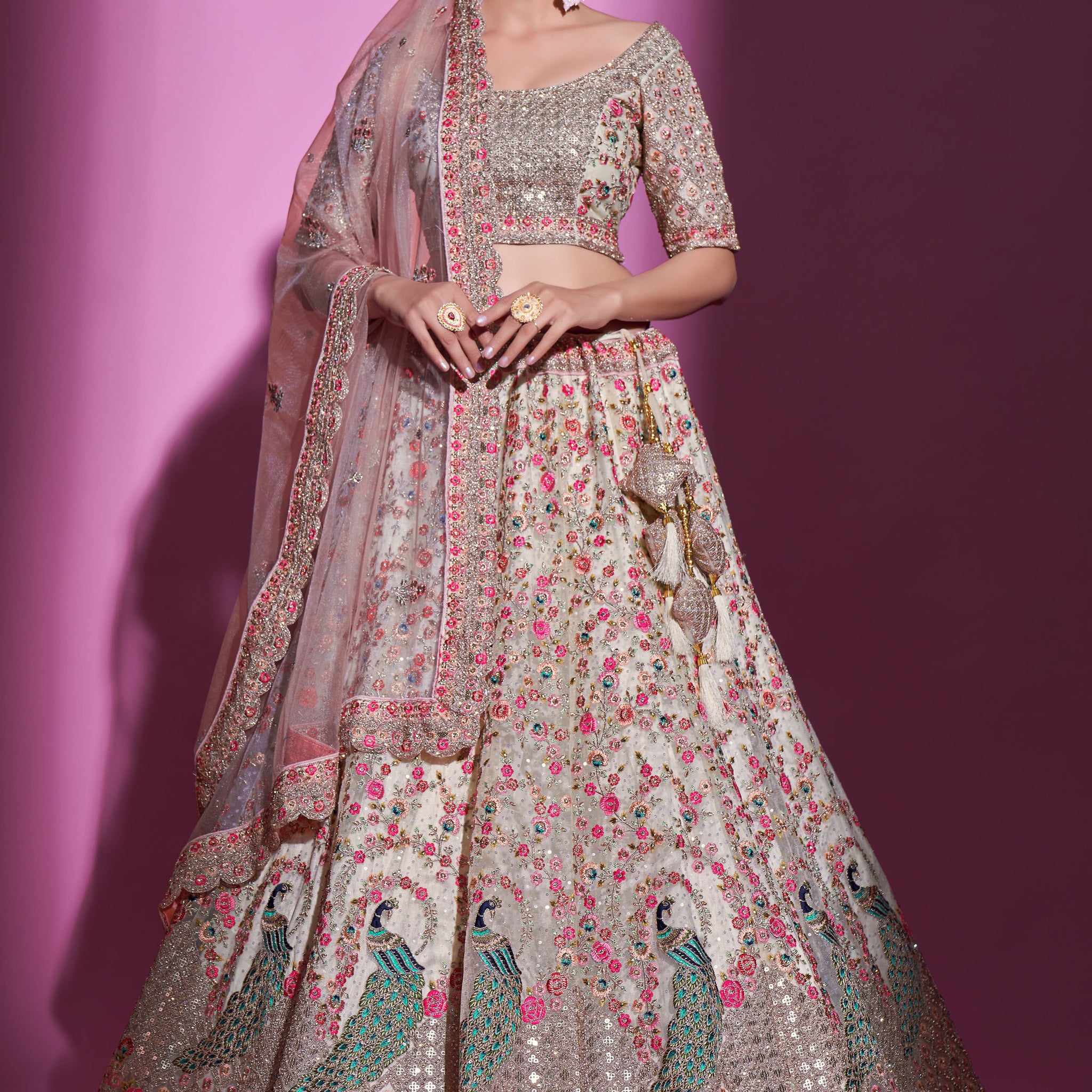 ARYA KIMAYA VOL.2 DESIGNER LEHENGA D.NO 34009 Anant Tex Exports Private Limited