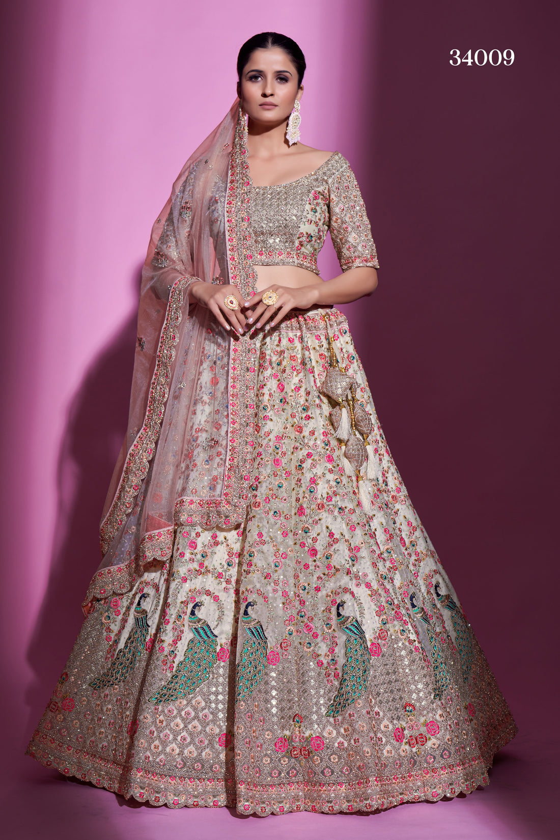 ARYA KIMAYA VOL.2 DESIGNER LEHENGA D.NO 34009 Anant Tex Exports Private Limited