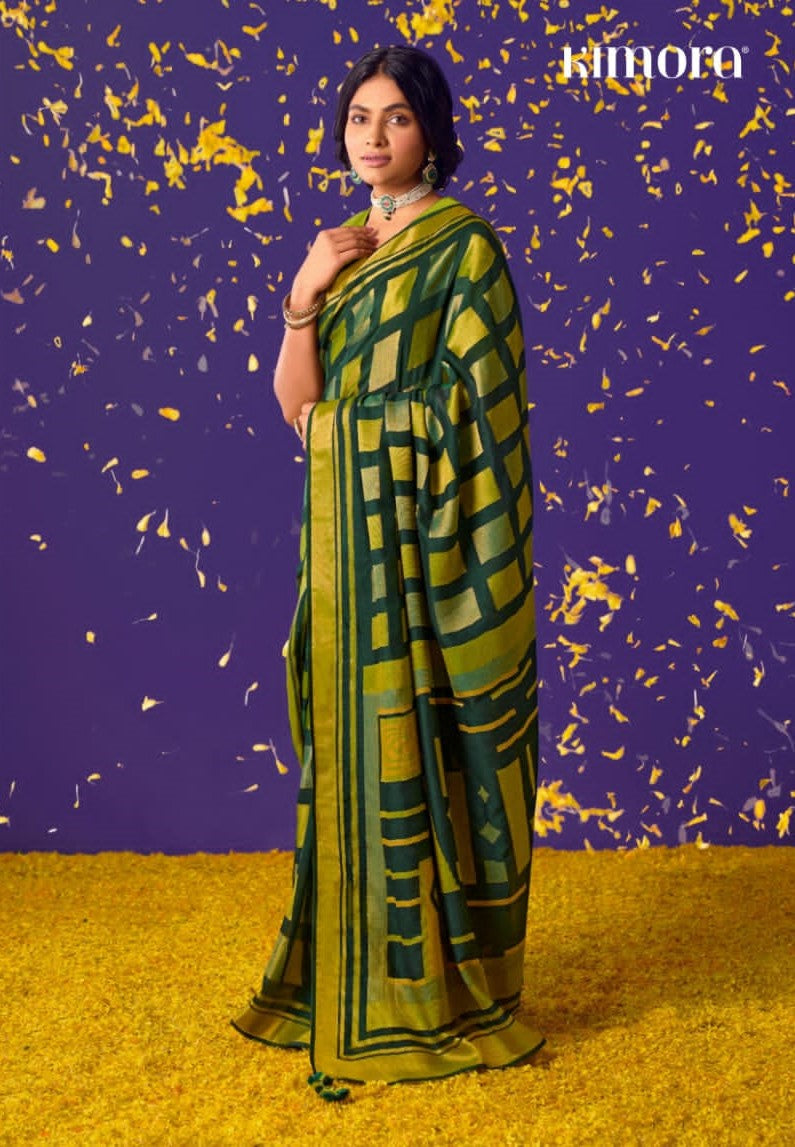 Kimora Meera Vol 6 Brasso Silk Saree Anant Tex Exports Private Limited