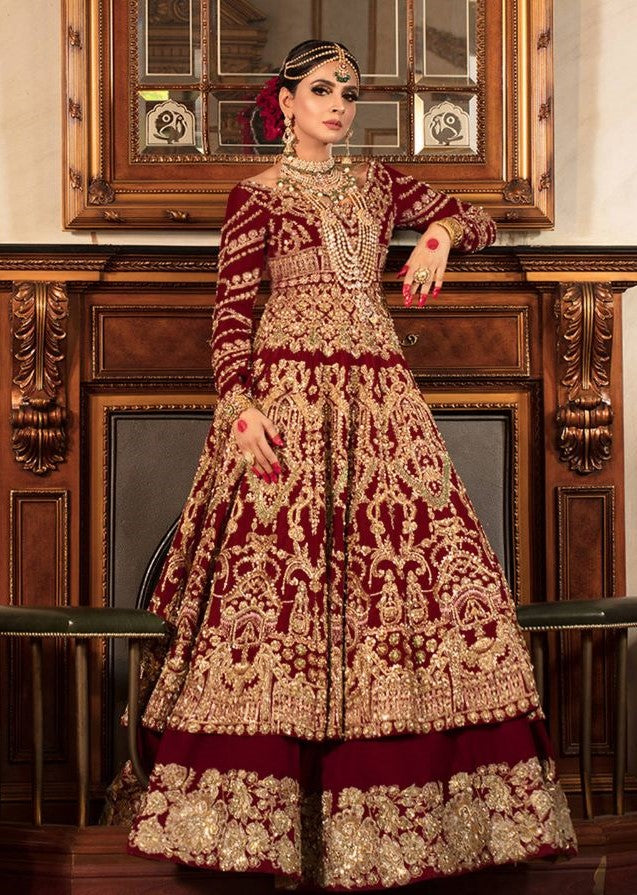 BRIDAL ANARKALI BOUTIQUE LEHENGA KB 10621