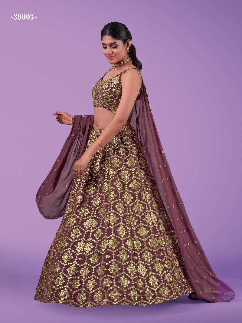 ARYA CINDRELLA VOL -14 DESIGNER LEHENGA D.NO 39003 Anant Tex Exports Private Limited