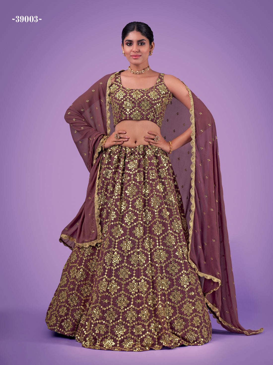 ARYA CINDRELLA VOL -14 DESIGNER LEHENGA D.NO 39003 Anant Tex Exports Private Limited