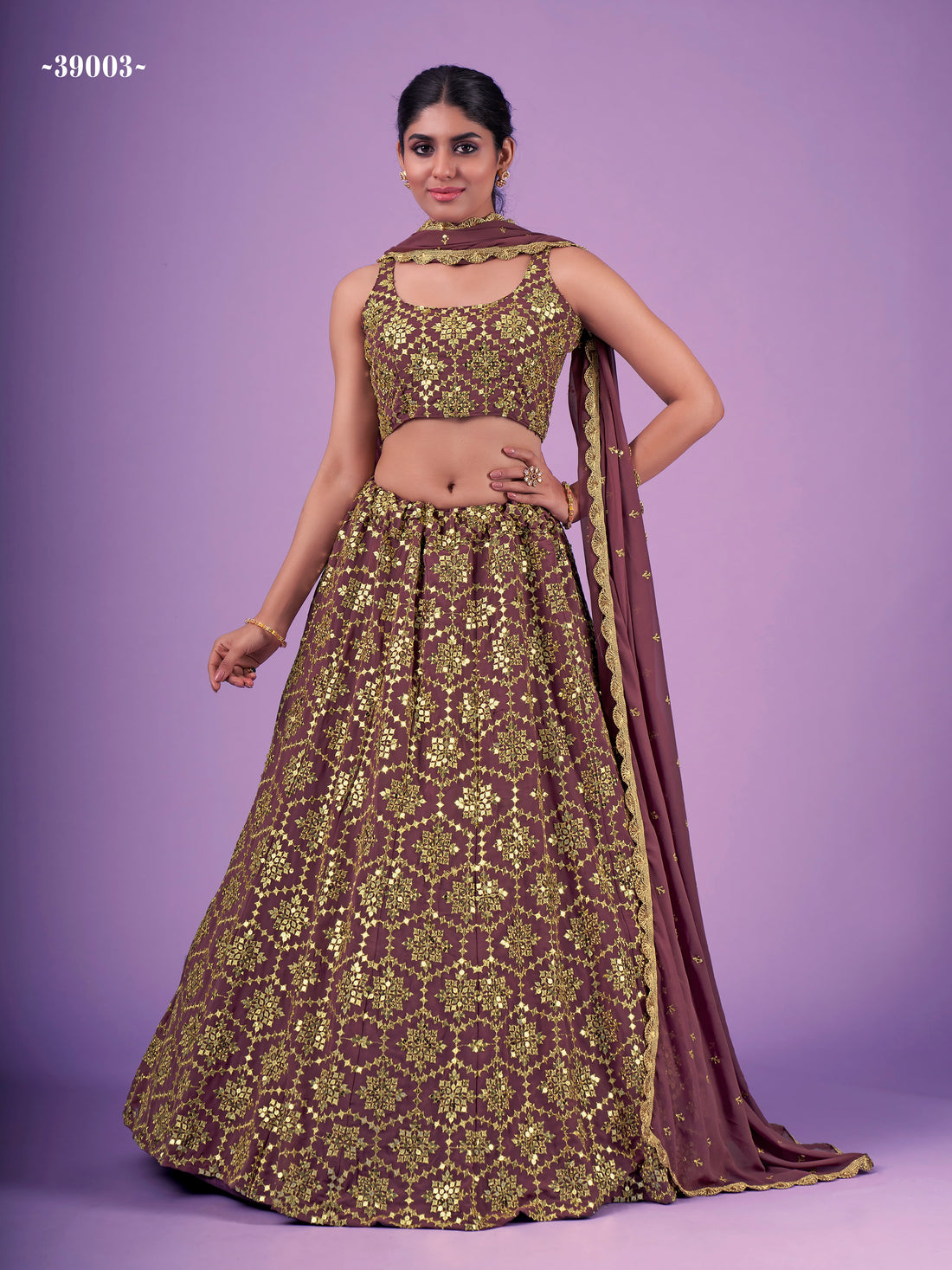 ARYA CINDRELLA VOL -14 DESIGNER LEHENGA D.NO 39003 Anant Tex Exports Private Limited