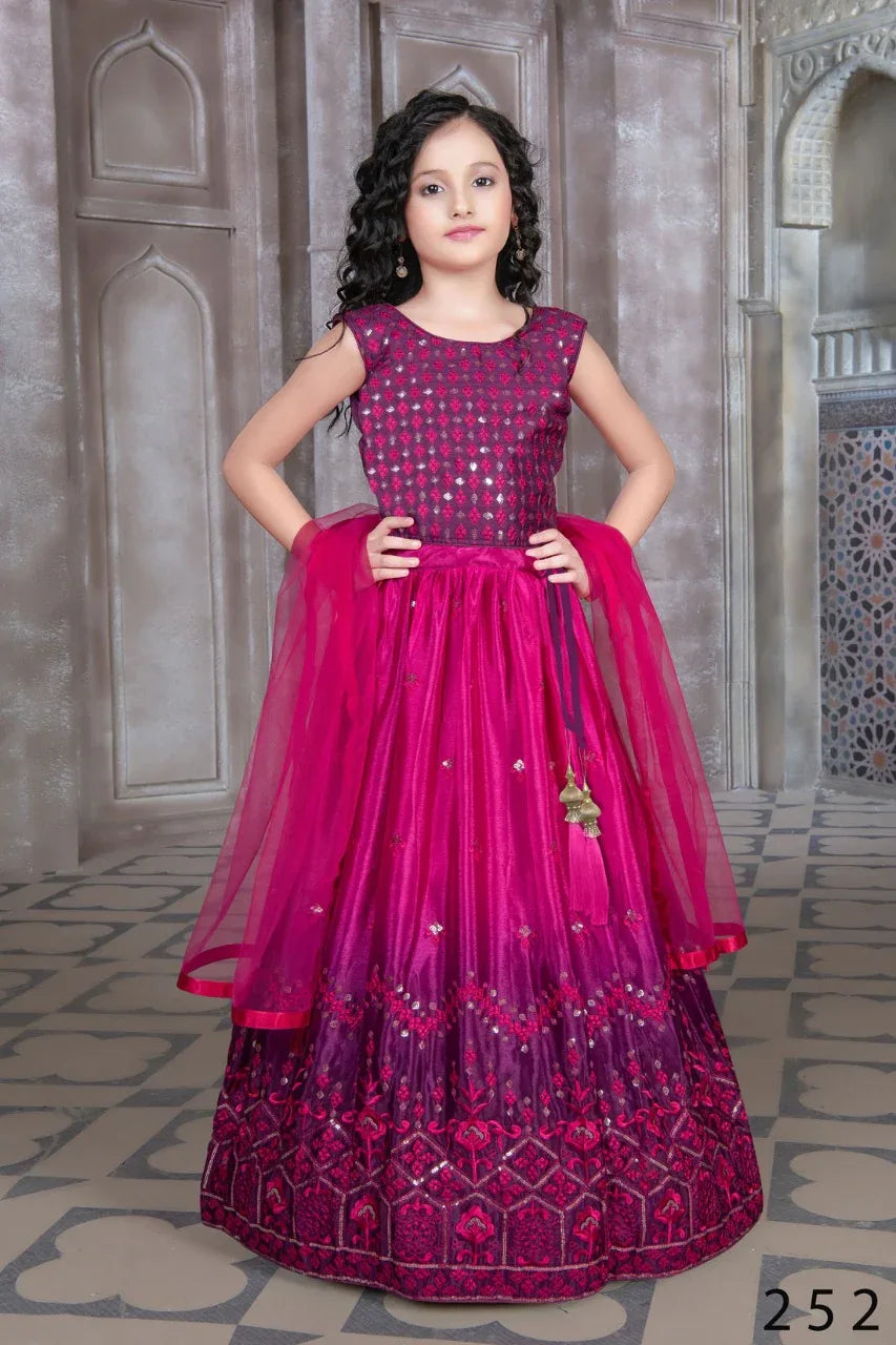 Designer Partywear Kidswear Lehenga Choli Aaradhna vol 35 252 Anant Tex Exports Private Limited