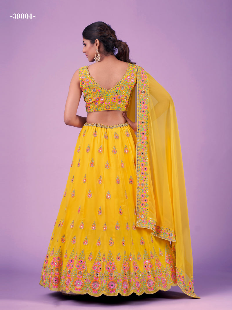 ARYA CINDRELLA VOL -14 DESIGNER LEHENGA D.NO 39004 Anant Tex Exports Private Limited