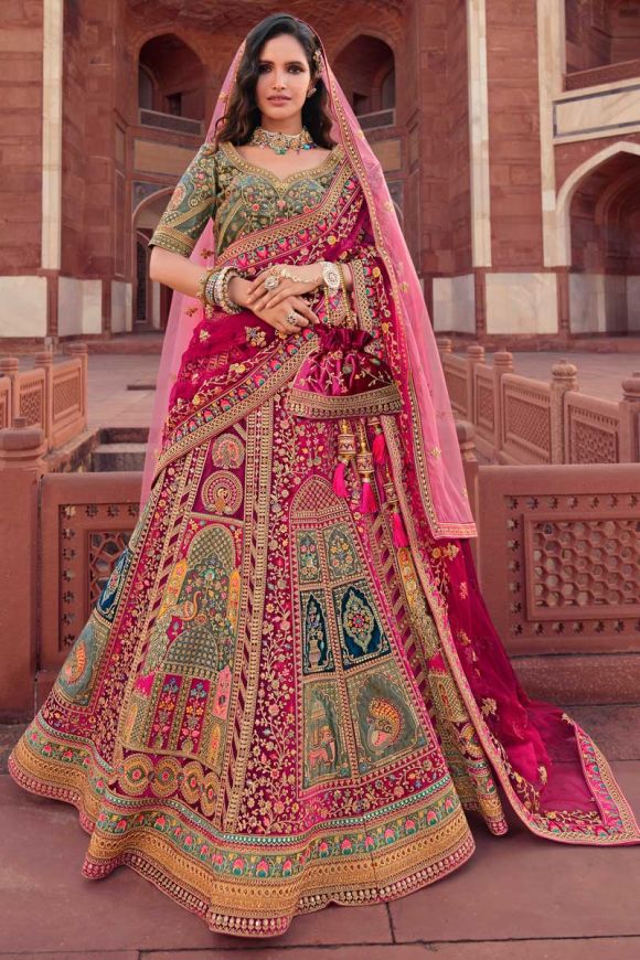 Royal 27 Wedding Wear Wholesale Bridal Lehenga Choli Collection Dno 10